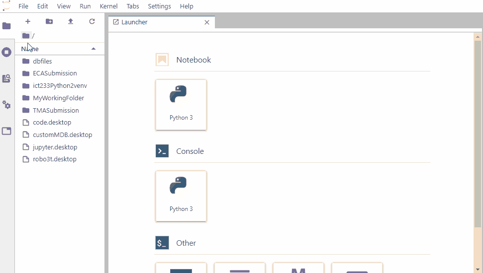 Upload file on Jupyter